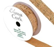 Eleganza Cut Edge Cork Ribbon 22mm x 5m Pattern No.257 - Ribbons